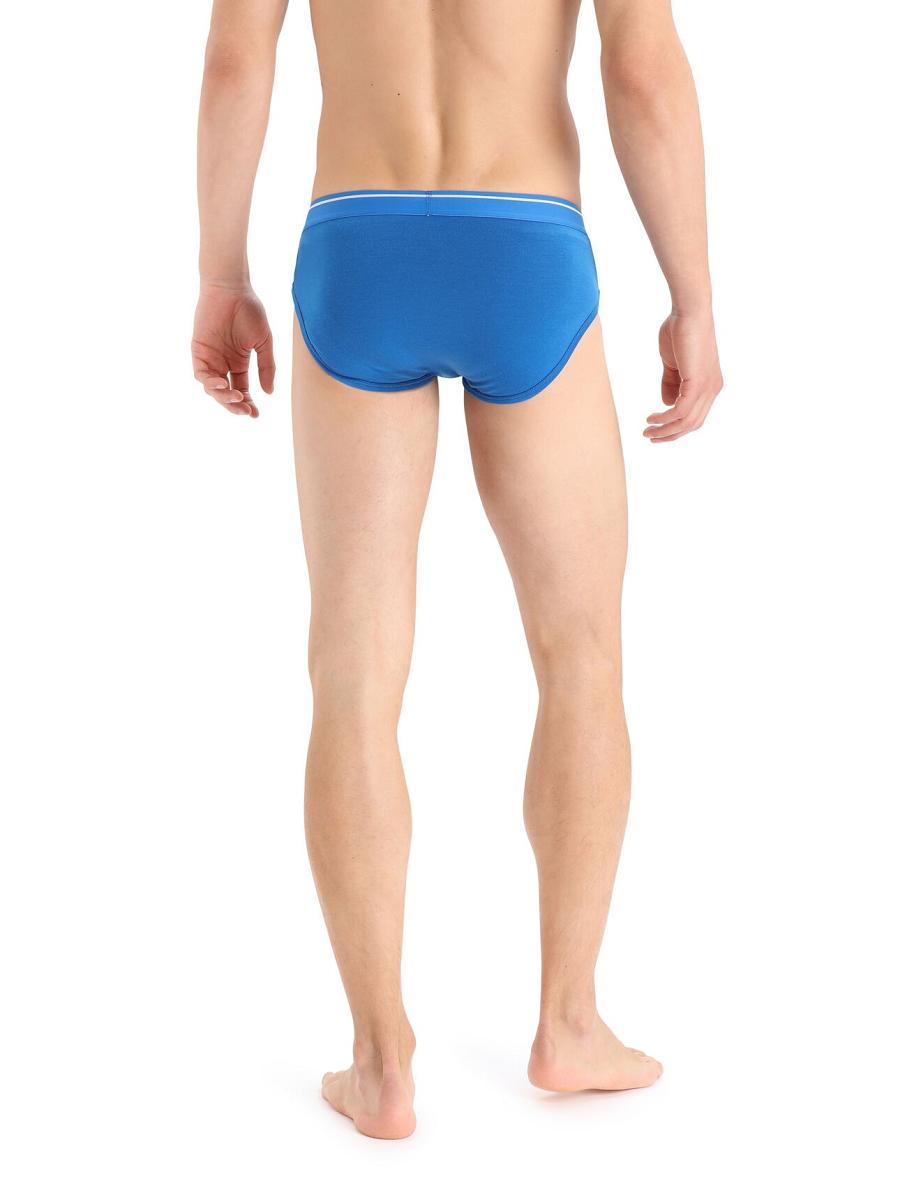 Sous Vêtement Icebreaker Merino Anatomica Briefs Homme Bleu | FR 1296ZUTG